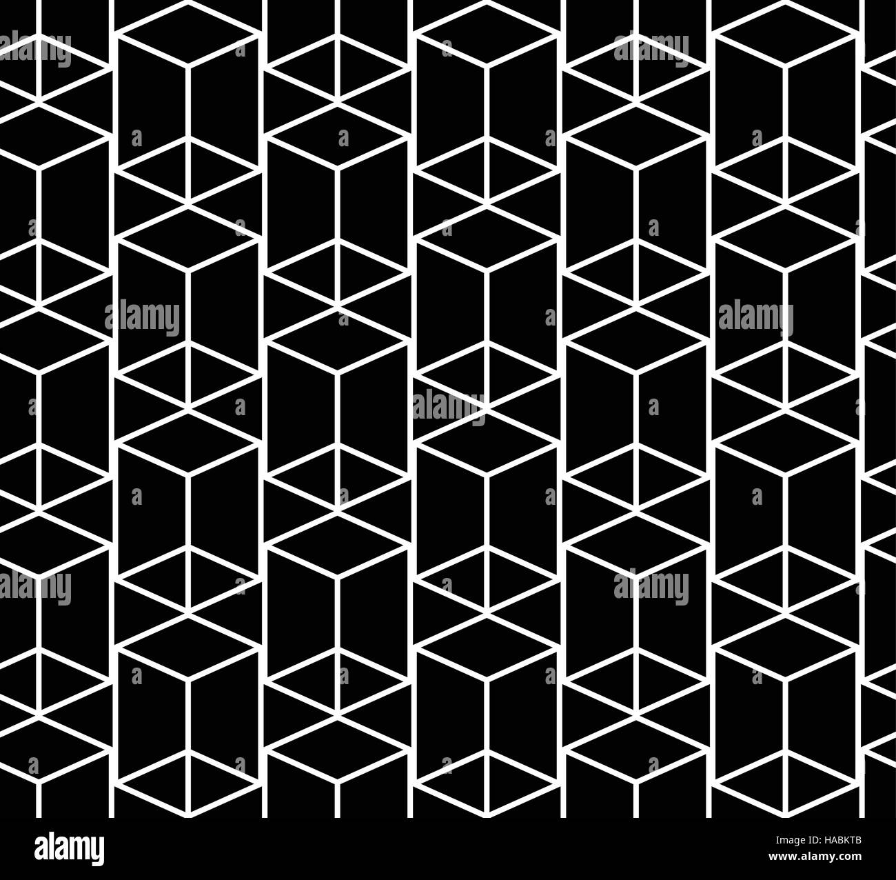 Vektor nahtlose geometrische Muster Stock Vektor