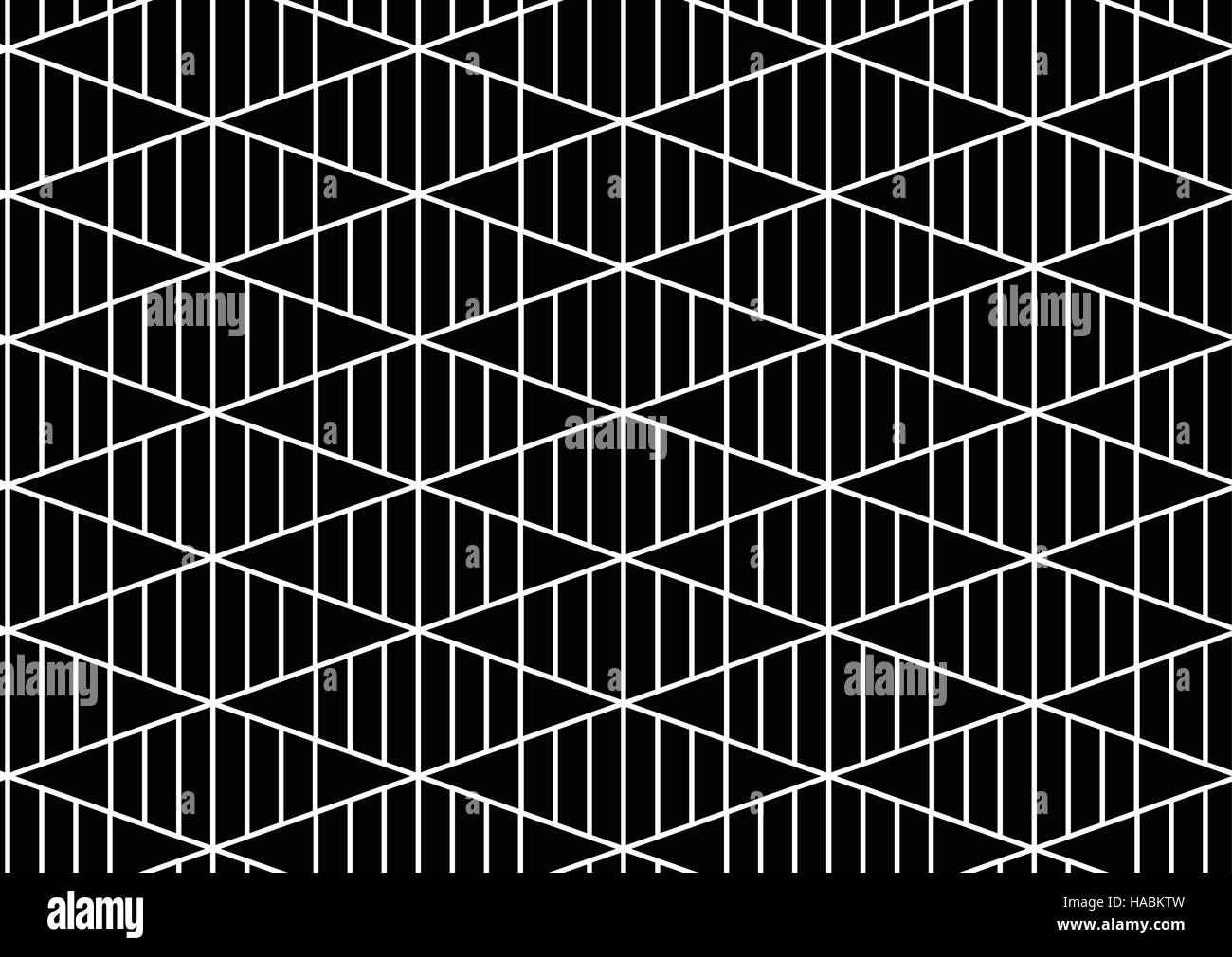 Vektor nahtlose geometrische Muster Stock Vektor