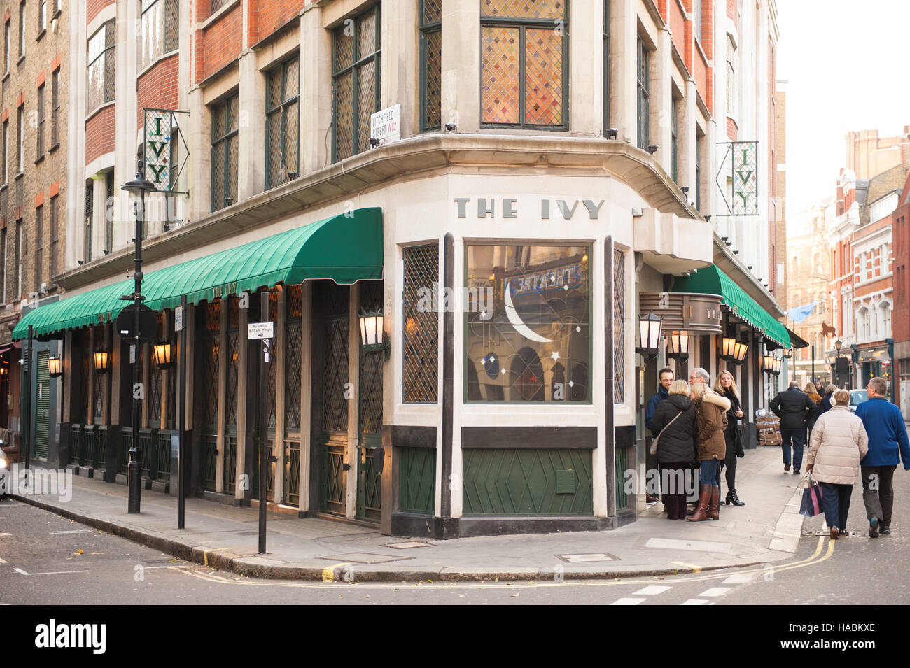 der Efeu Restaurant london Stockfoto