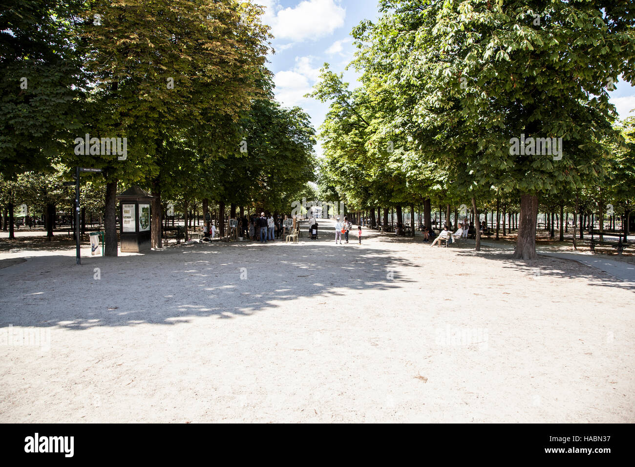 Jardin du Luxembourg in Paris, Frankreich Stockfoto