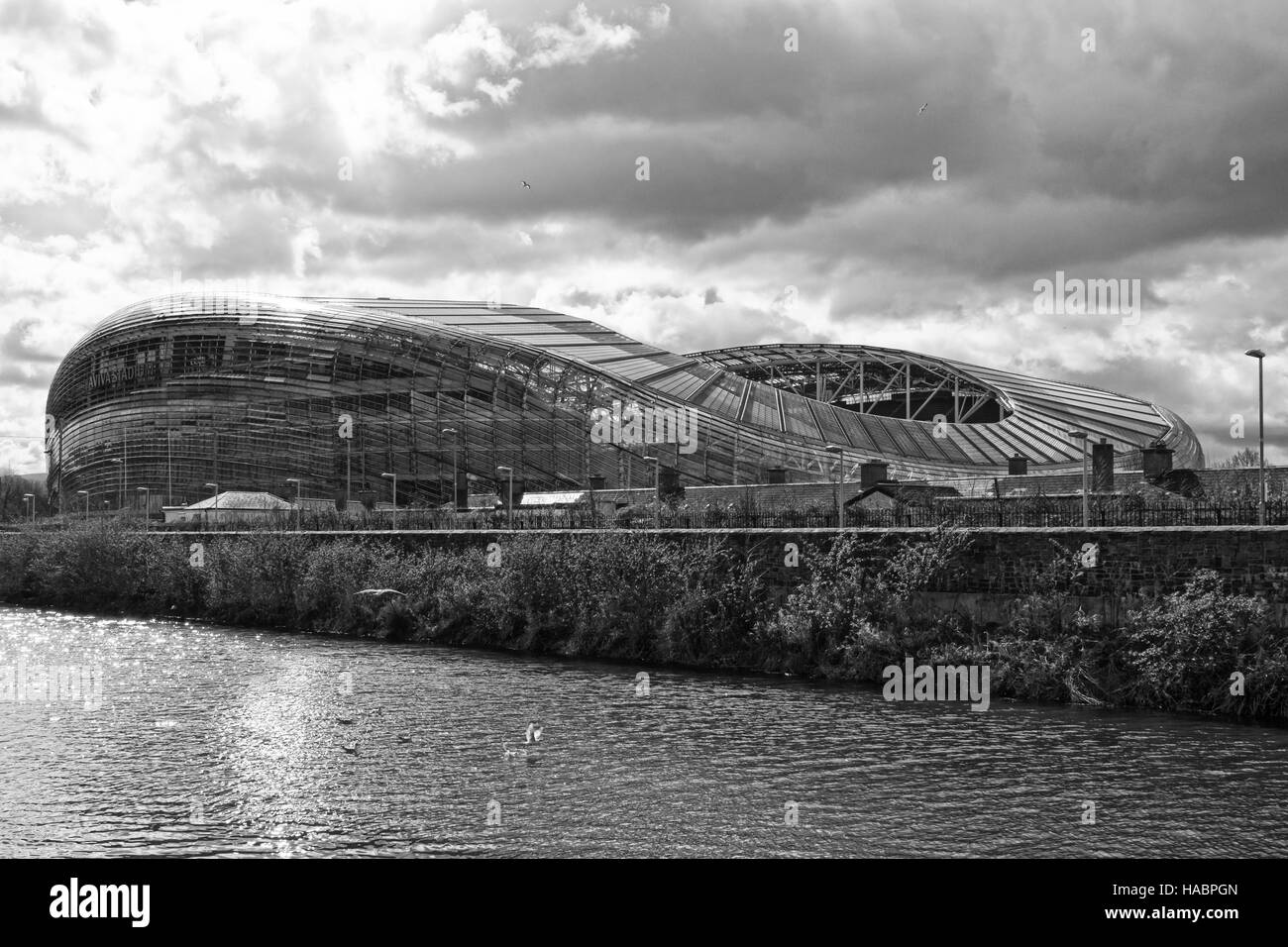 Aviva-Stadion Stockfoto