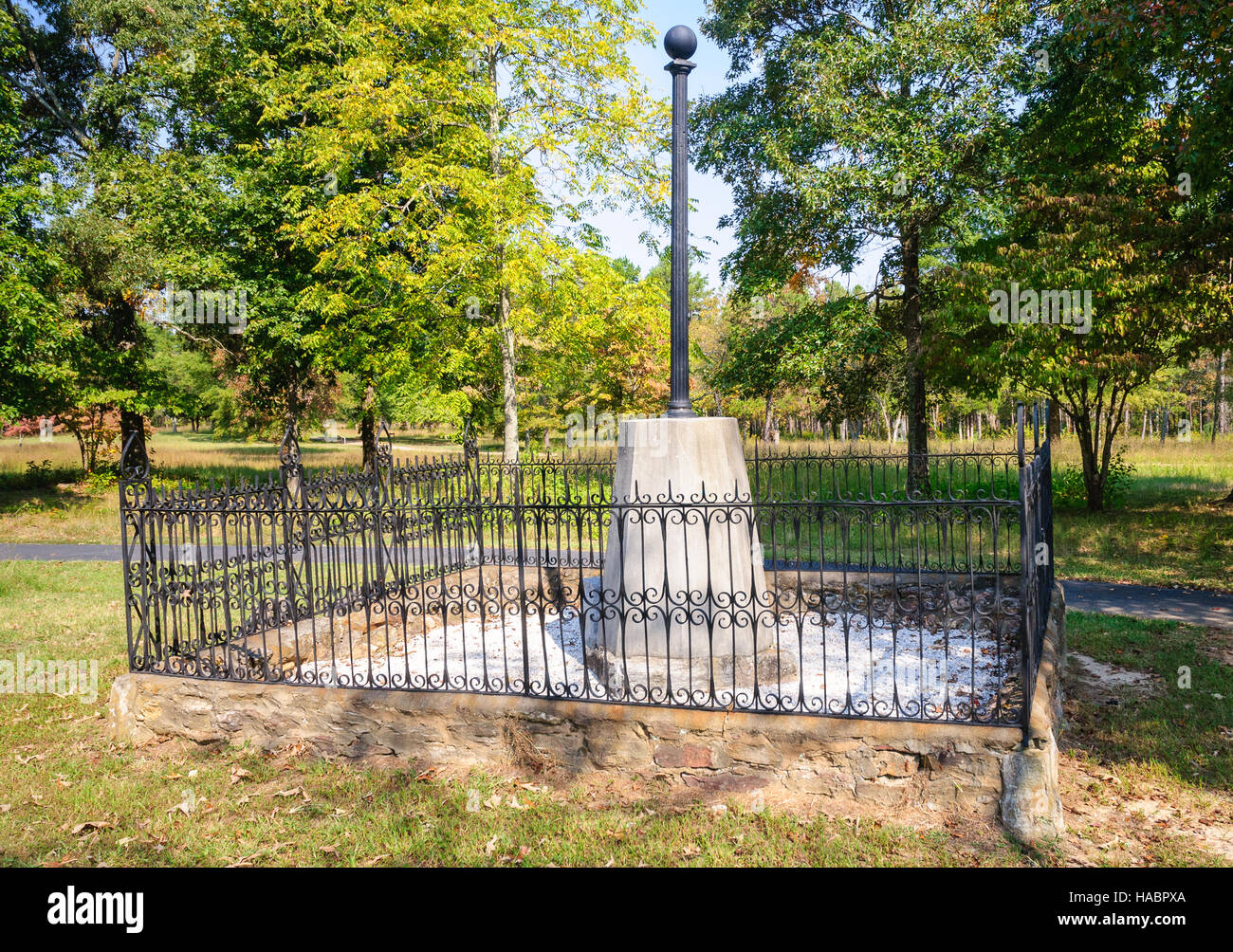 Cowpens National Battlefield Park Stockfoto