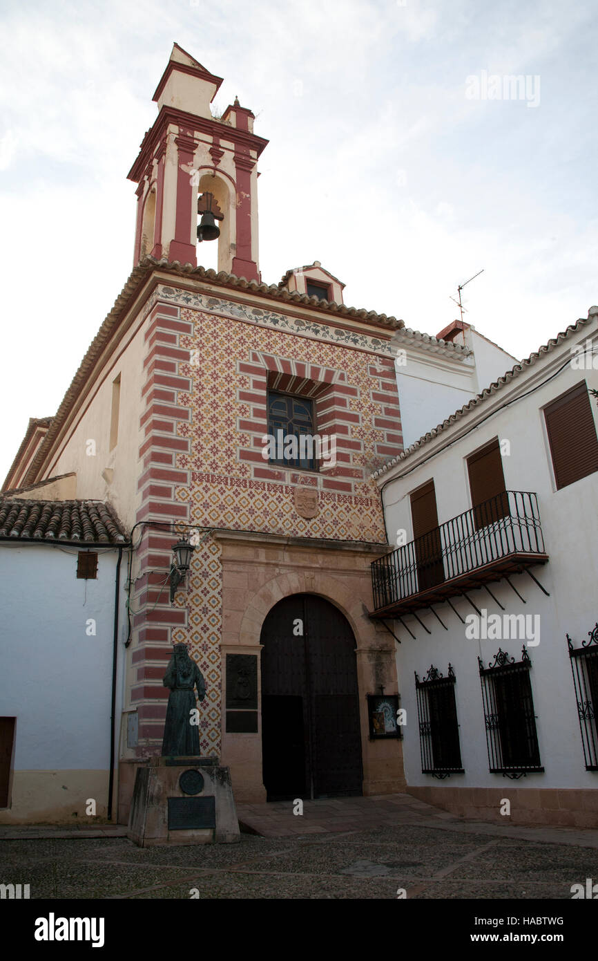 Kirche der Muttergottes von Frieden Ronda Andalusien Spanien Stockfoto