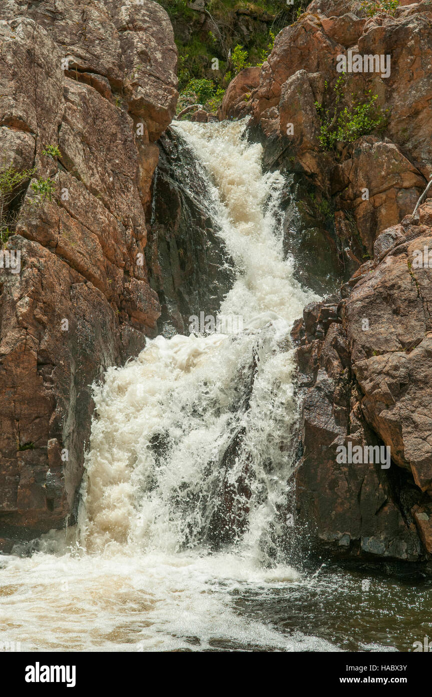 Oberen MacKenzie Falls, Grampians, Victoria, Australien Stockfoto