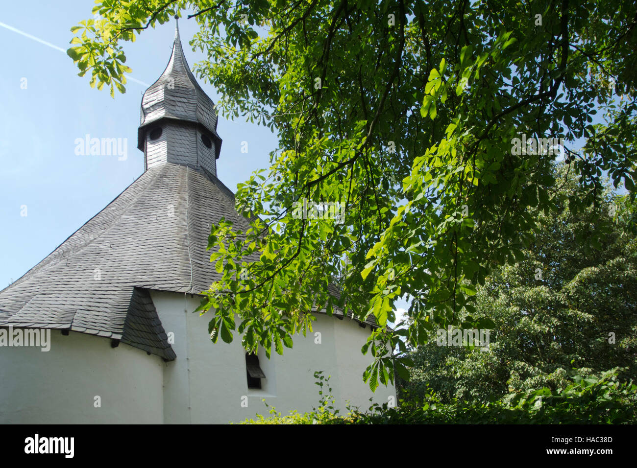 BRD, Nordrhein-Westfalen, Kreis Soest, Möhnesee-Delecke, Drüggelter Kapelle Stockfoto