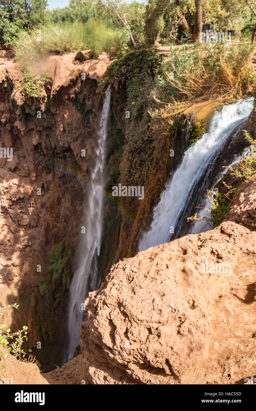 Ouzoud Wasserfälle Stockfoto