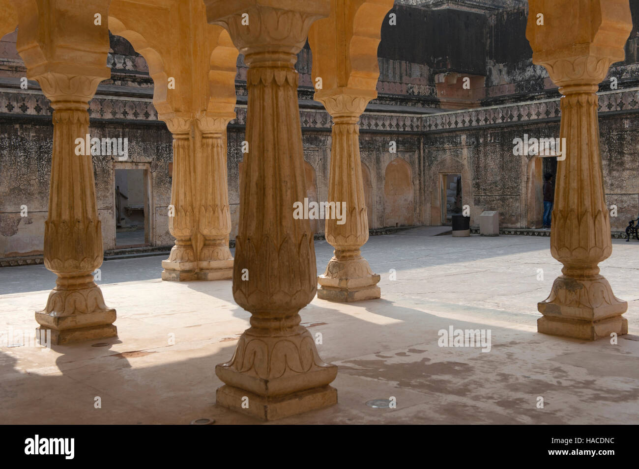 Jodhabai Palace, Amer Fort, Rajasthan, Indien Stockfoto