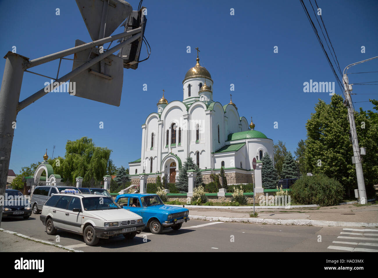 Geburtskirche - Tiraspol, Transnistrien (Moldawien) Stockfoto