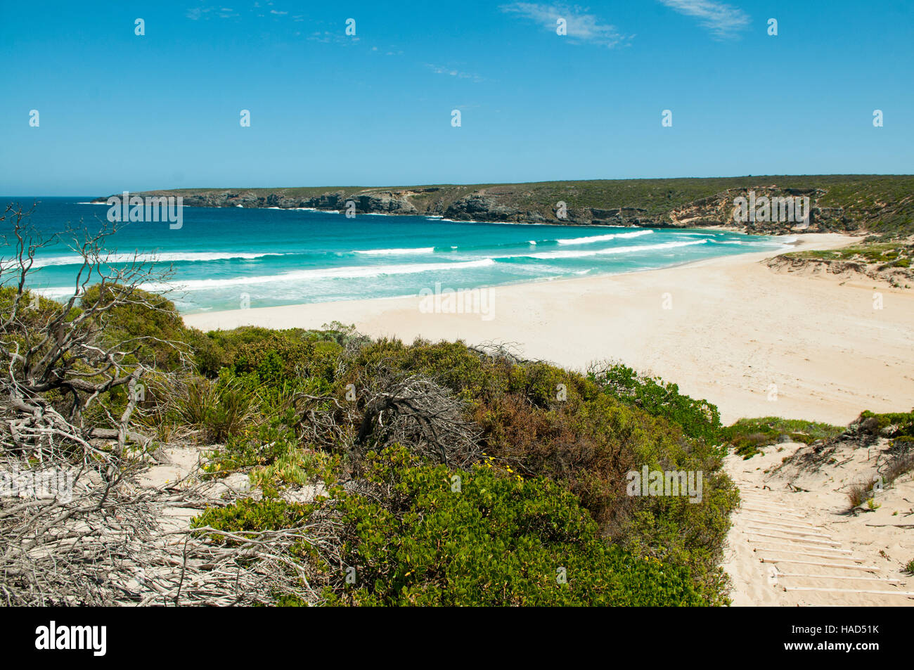 West Bay Beach, Kangaroo Island, South Australia, Australien Stockfoto