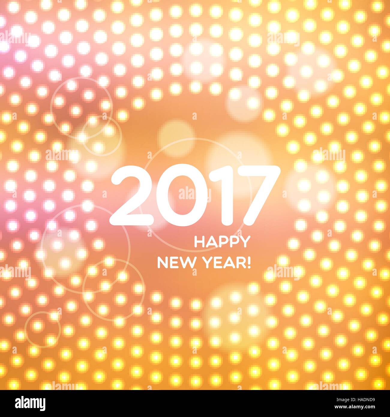 Glückliches Neujahr 2017 abstrakte hellen Hintergrund für Ihr design Stock Vektor