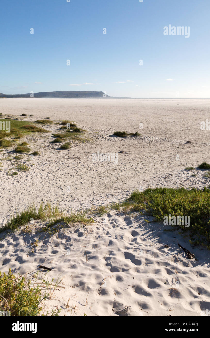 Leeren Strand bei Noordhoek Beach, Cape Peninsula, Cape Town South Africa Stockfoto