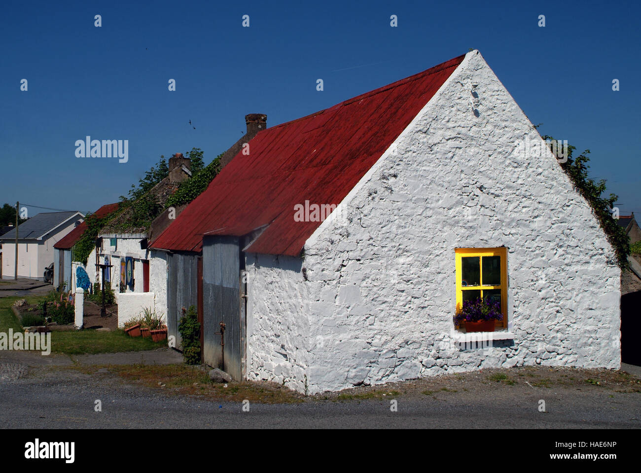 Irlands alten Osten alte Schmiede Stockfoto