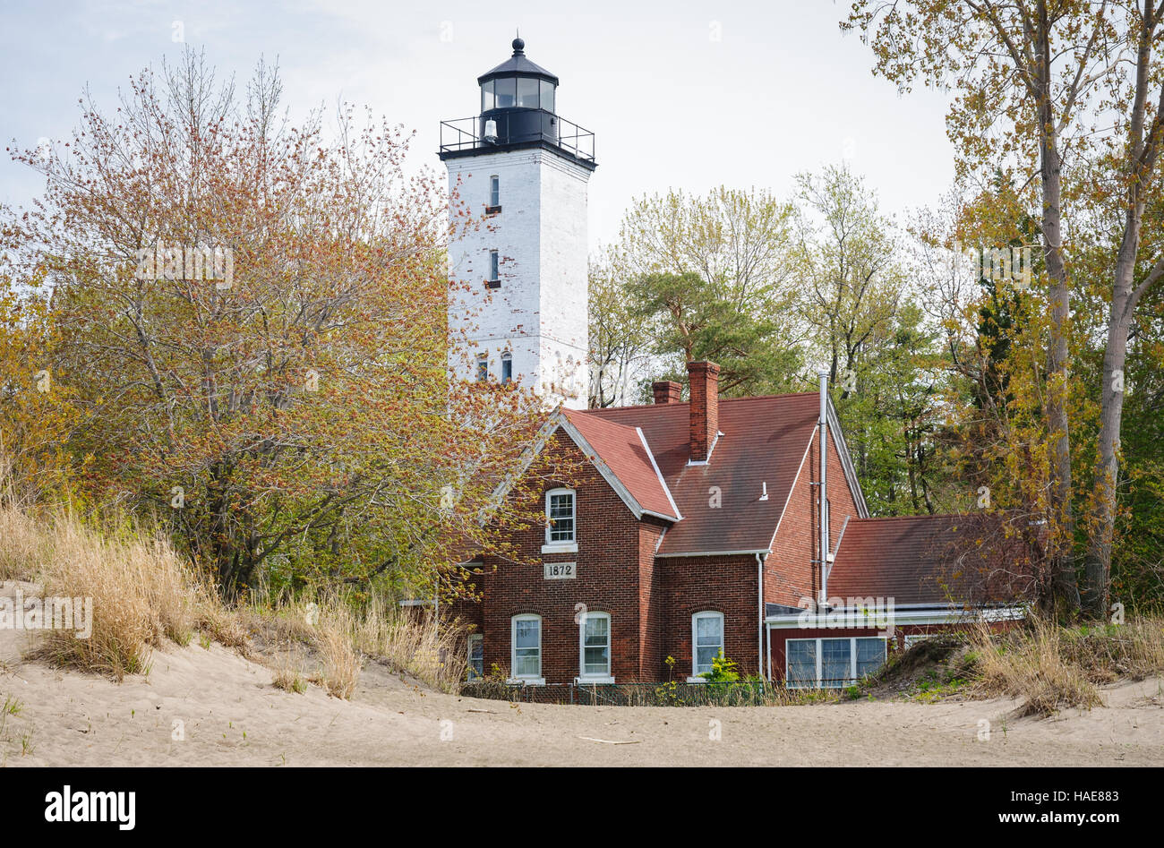 Presque Isle State Park Stockfoto