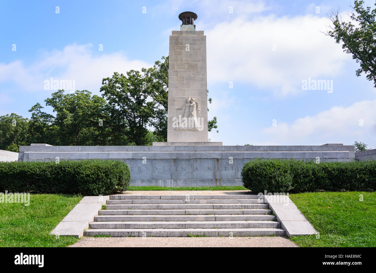 Gettysburg National Military Park Stockfoto