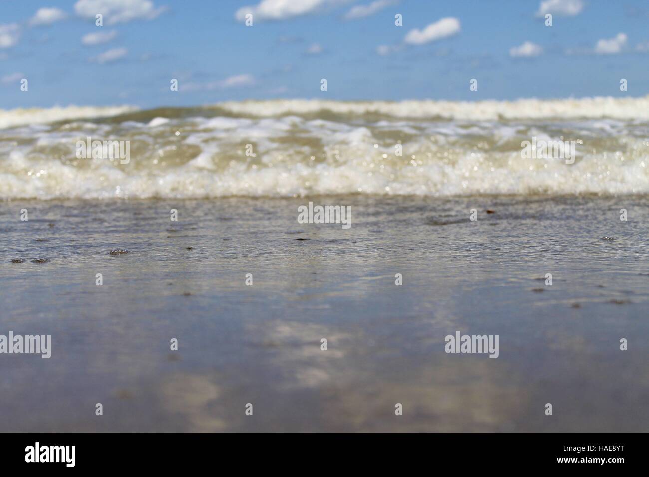 Landschaft des Adriatischen Meeres Stockfoto