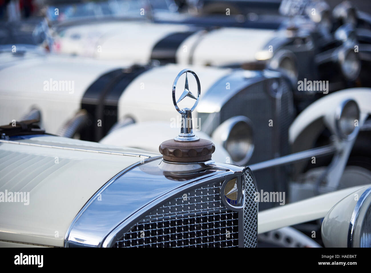Mercedes-Benz Grand Prix-Rennwagen Stockfoto
