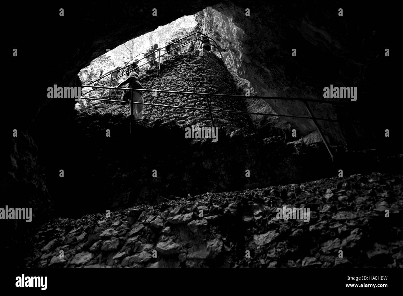 Nationalpark Plitvicer Seen in Kroatien Stockfoto