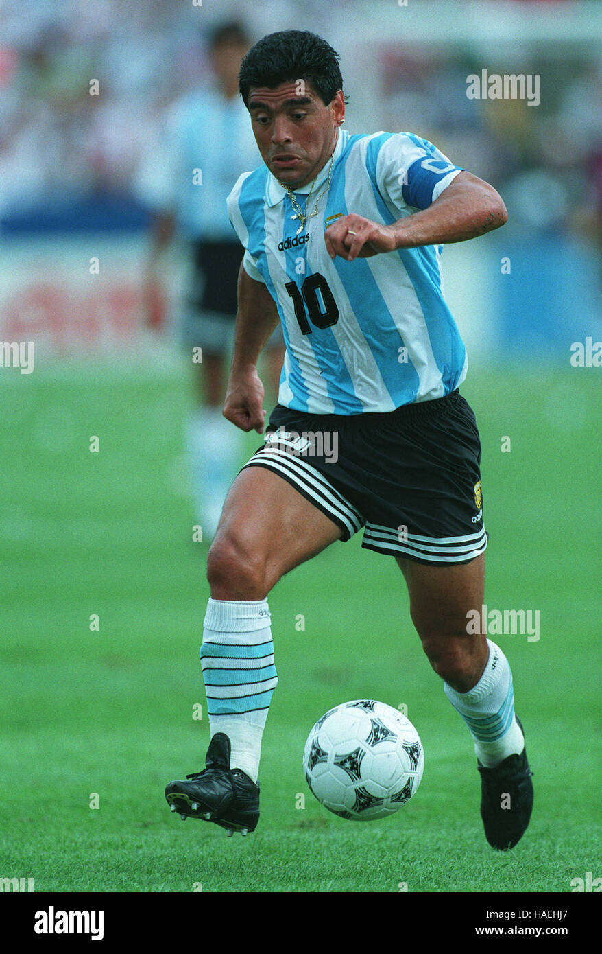 DIEGO MARADONA Argentinien 2. Juli 1994 Stockfoto