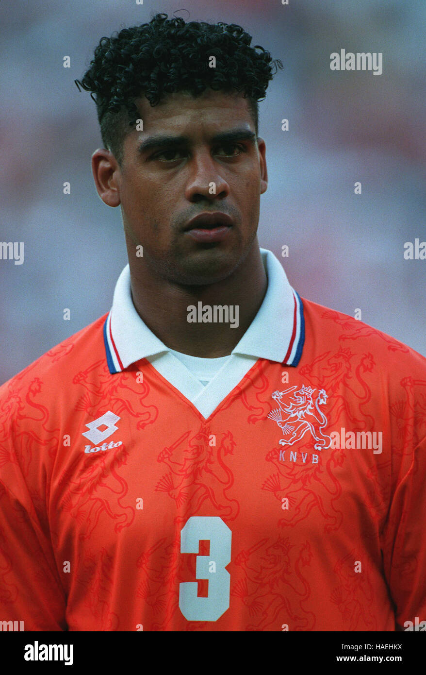 FRANK RIJKAARD HOLLAND & AC MILAN 2. Juli 1994 Stockfoto