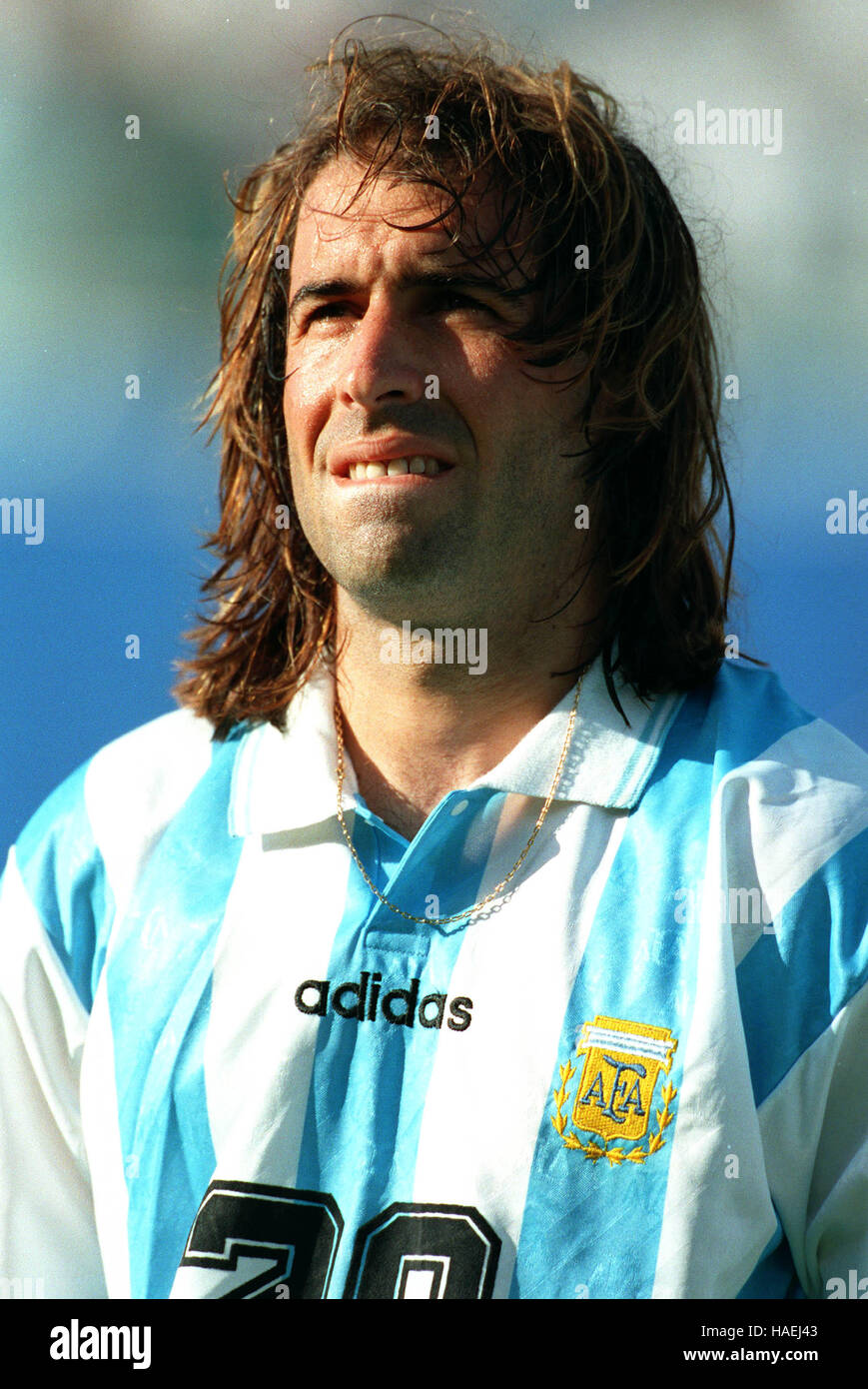 LEONARDO RODRIGUEZ Argentinien 7. Juli 1994 Stockfoto