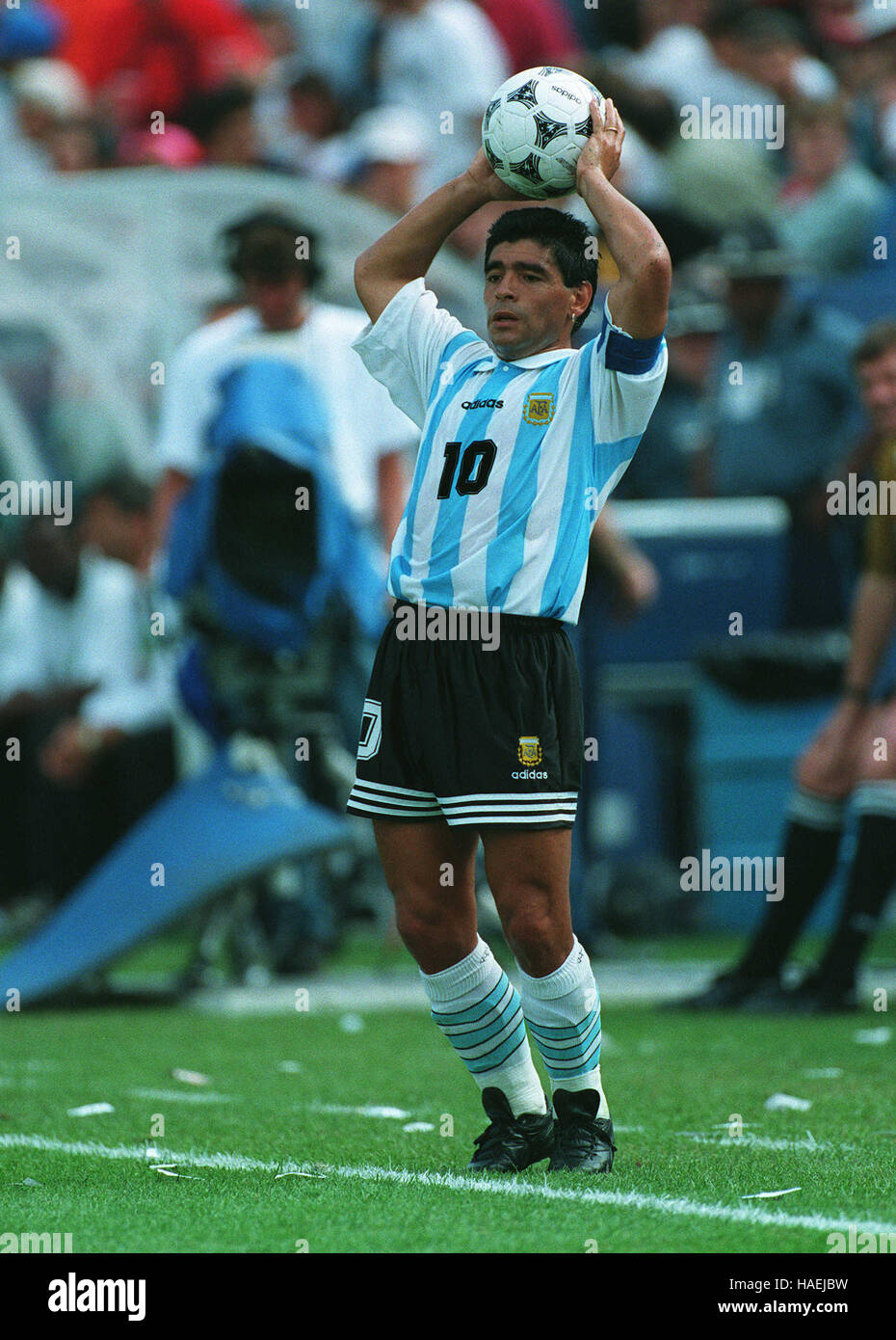 DIEGO MARADONA Argentinien 20. Juli 1994 Stockfoto