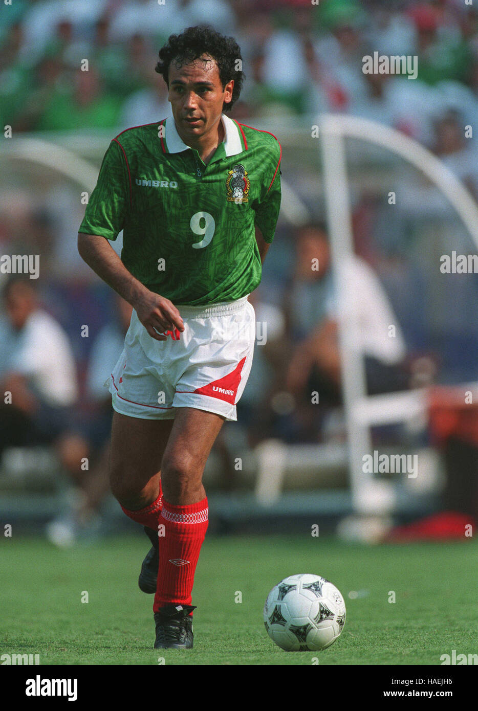 HUGO SANCHEZ Mexiko 22. Juli 1994 Stockfoto