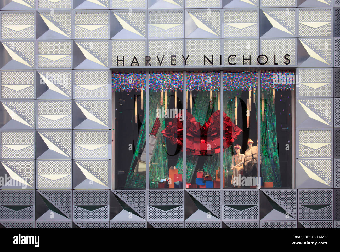 China, Hongkong, Central District, Harvey Nichols Store, Stockfoto