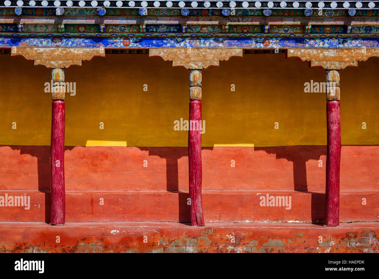 Tibetischen Buddhismus Architektur Stockfoto