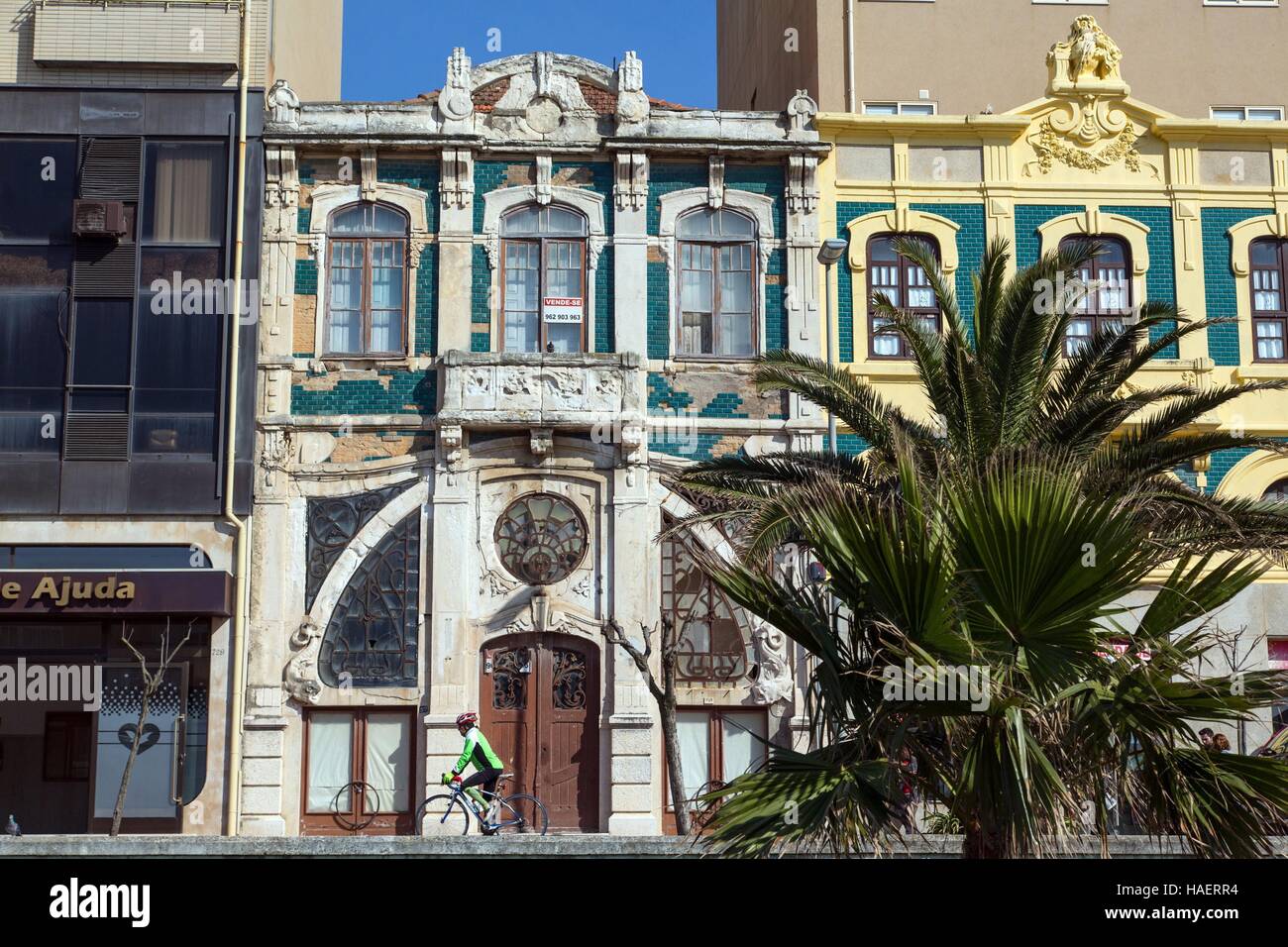 ESPINHO, VILLE BALNEAIRE, PORTUGAL Stockfoto