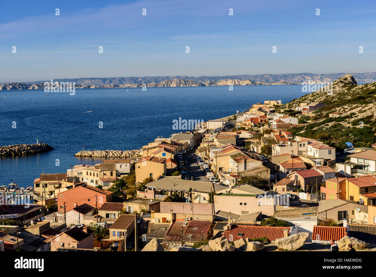 Marseille Les Goudes Bouches du Rhone 13 PACA Frankreich Europa / / Bezirk von Les Goudes in Marseille Bouches du Rhone 13 PACA Frankreich Europa Stockfoto