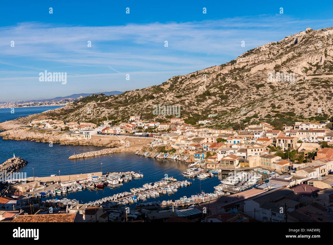Marseille Les Goudes Bouches du Rhone 13 PACA Frankreich Europa / / Bezirk von Les Goudes in Marseille Bouches du Rhone 13 PACA Frankreich Europa Stockfoto