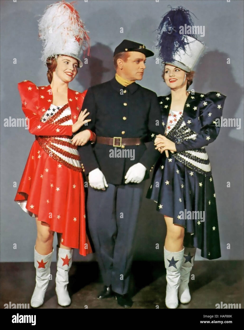 YANKEE DOODLE DANDY 1942 Warner Bros Film mit James Cagney Stockfoto