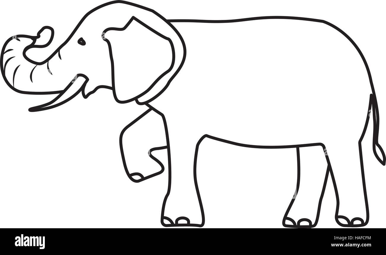 elefant zeichnen comic