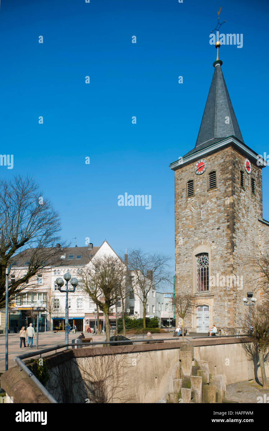 Deutschland, Nordrhein-Westfalen, Kreis Mettmann, Velbert, "Alte Kirche" Stockfoto