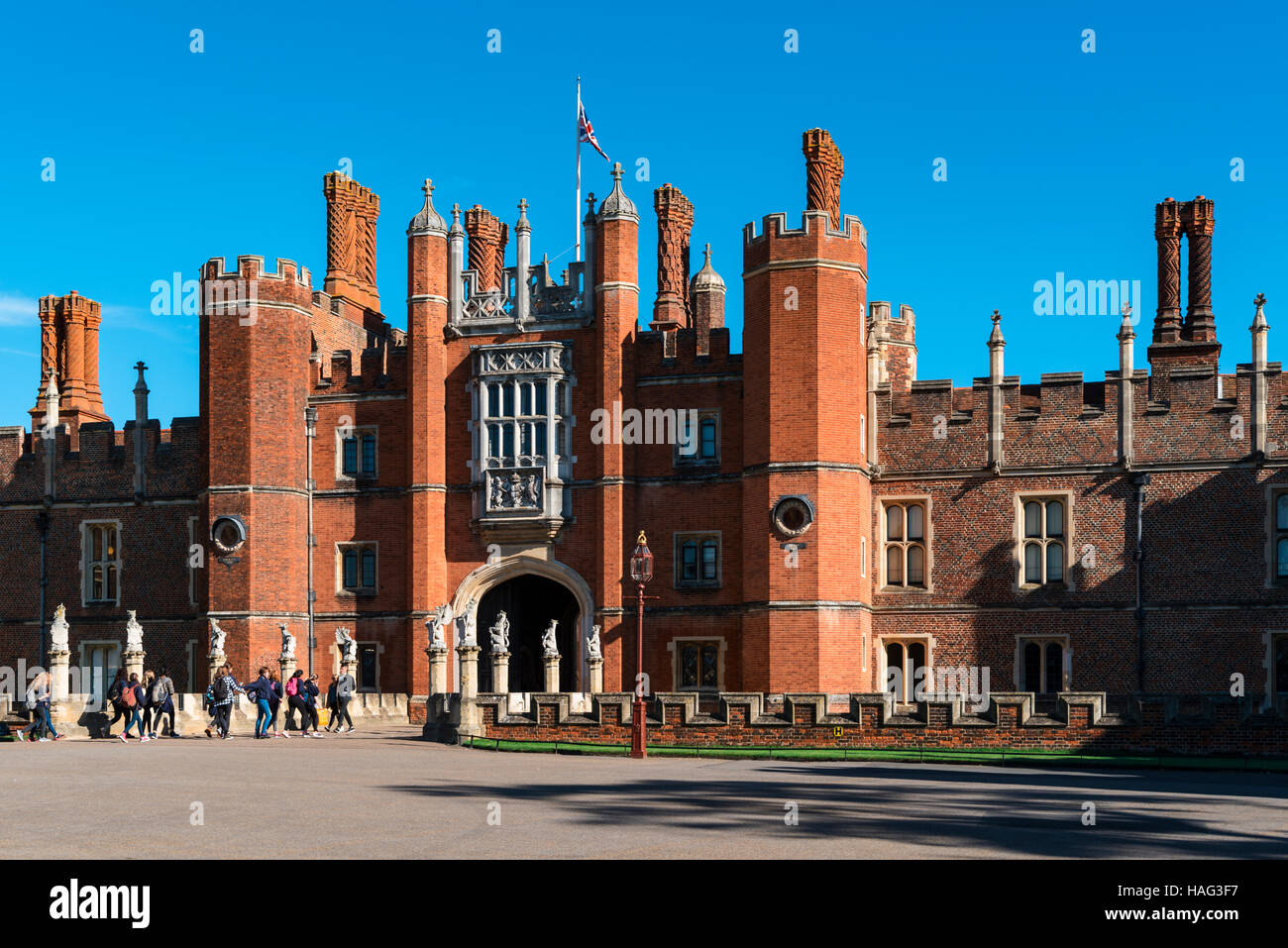 Hampton Court Palace, UK Stockfoto