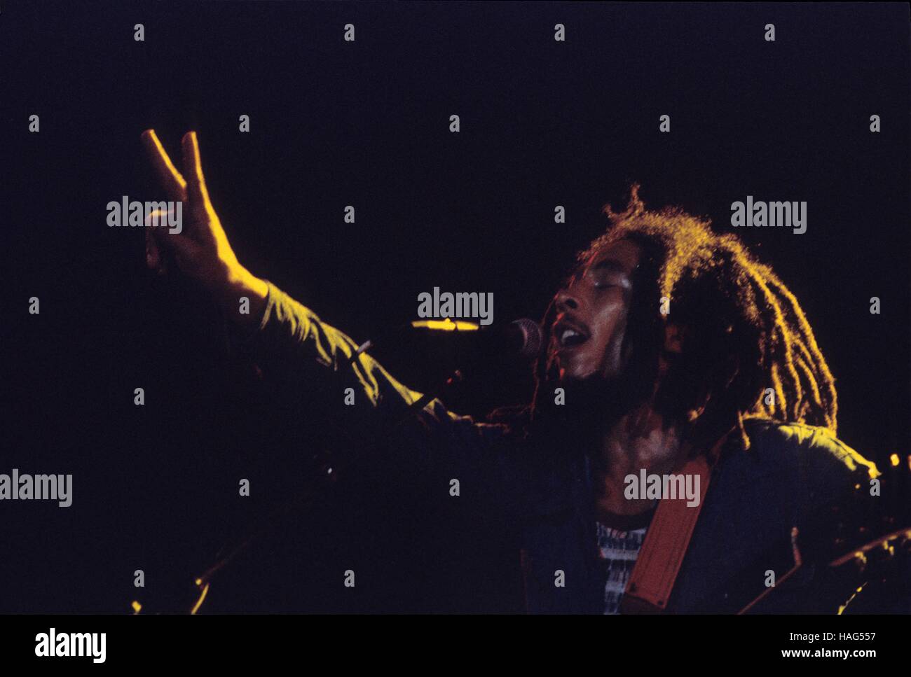 Bob Marley - Bob Marley - Philippe Gras / Le Pictorium Stockfoto