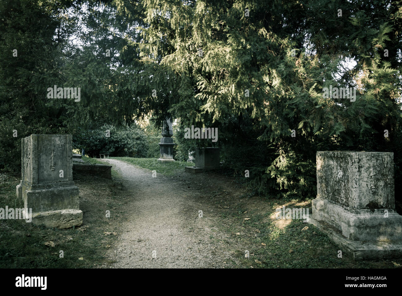 Alter Friedhof Friedhof, Zagreb, Kroatien Stockfoto