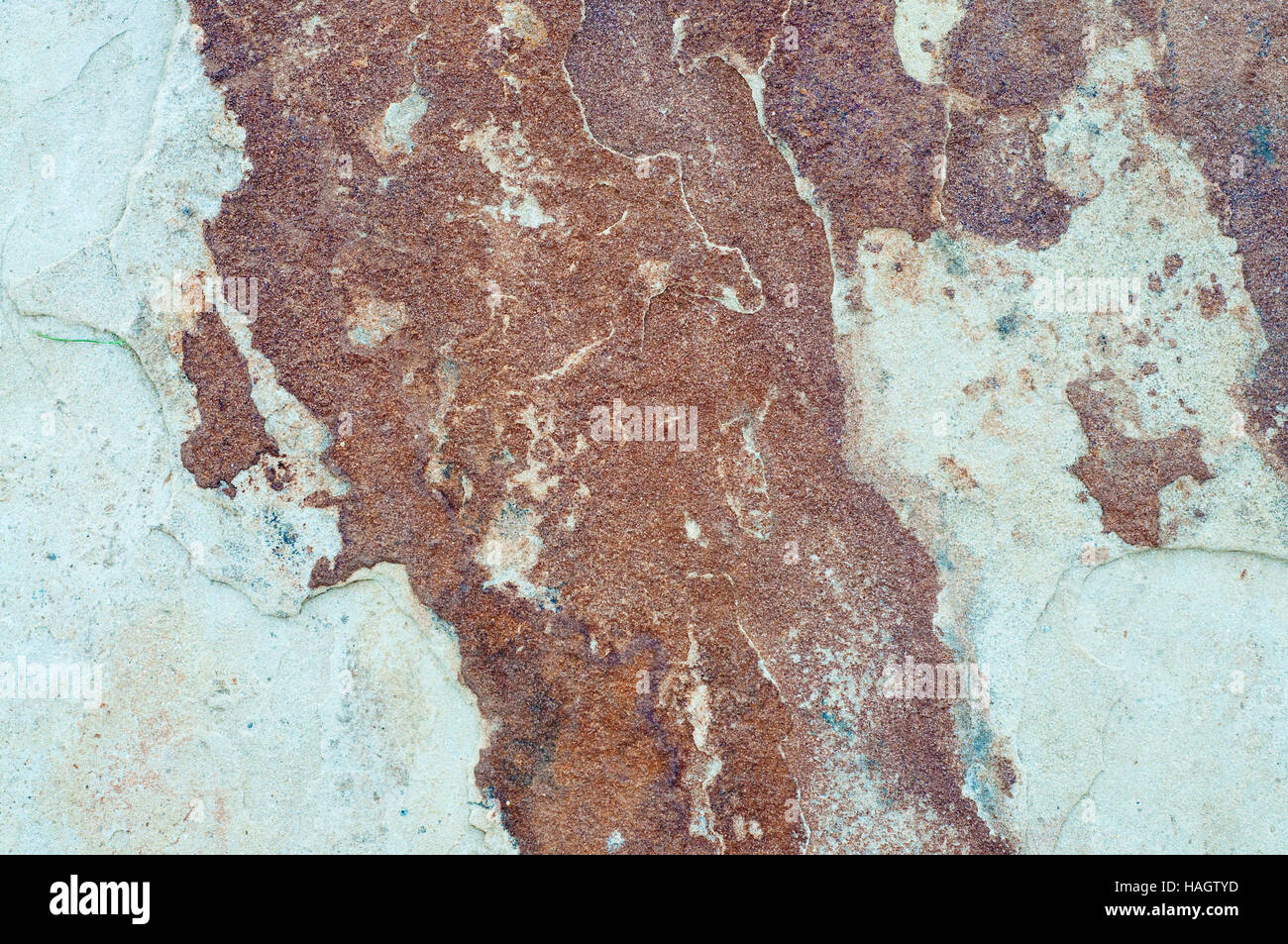Hintergrund der Steinplatte Fels Textur Nahaufnahme. Stockfoto