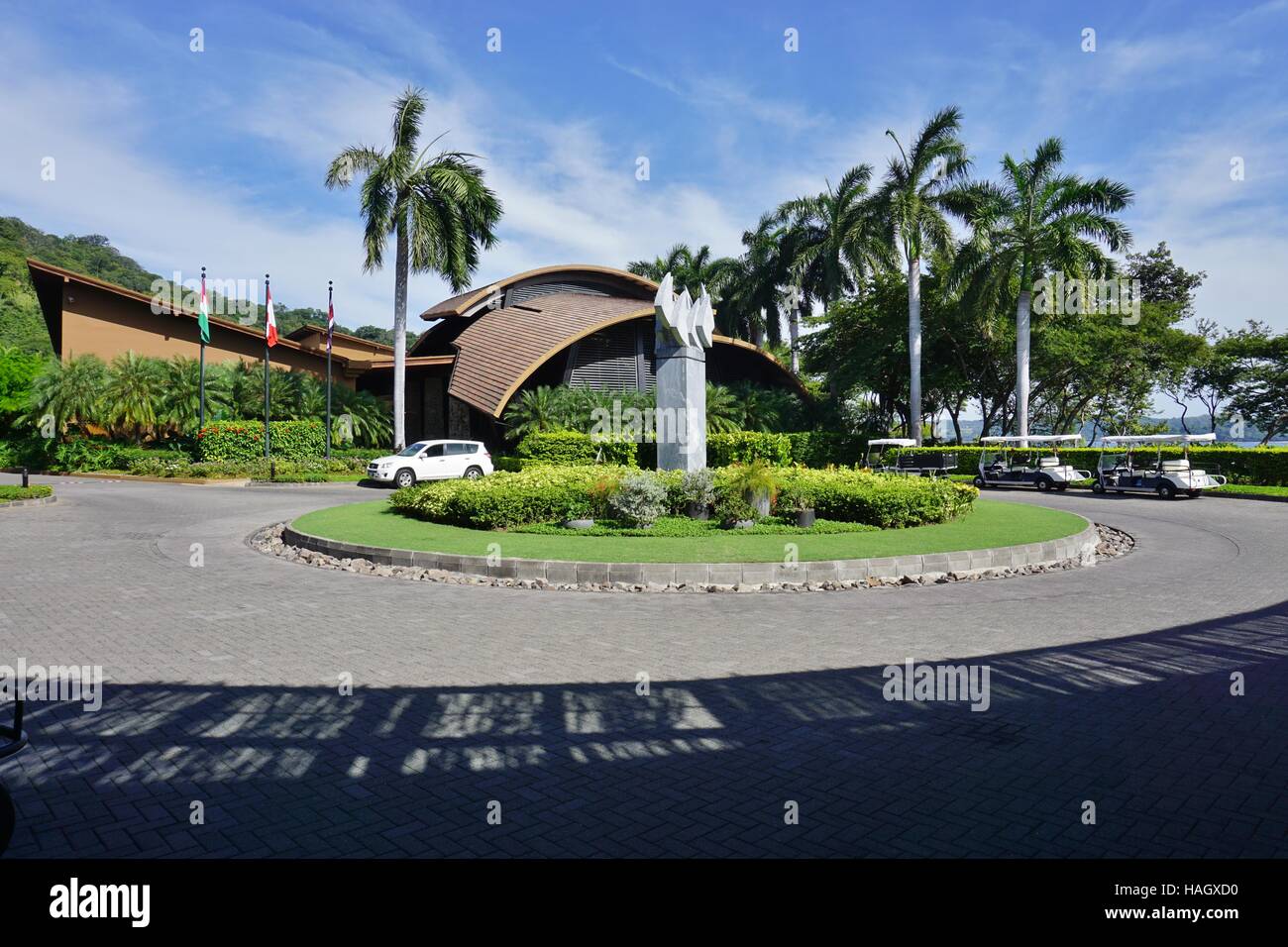 Die vier Seasons Resort Costa Rica, ein Luxus-Hotel auf der Halbinsel Papagayo in der Nähe von Liberia in Guanacaste Stockfoto