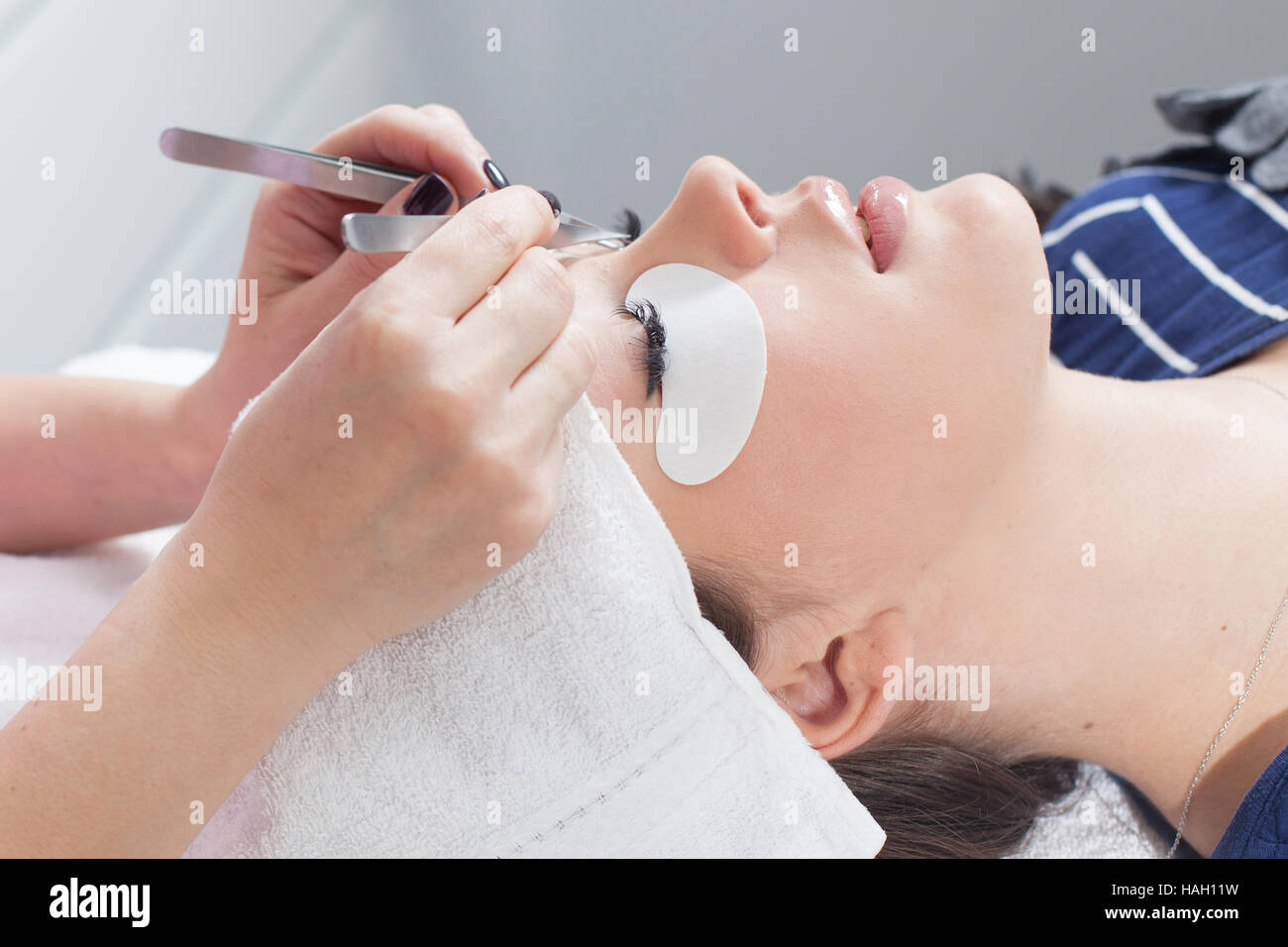 Wimpern Machen In Der Nhe