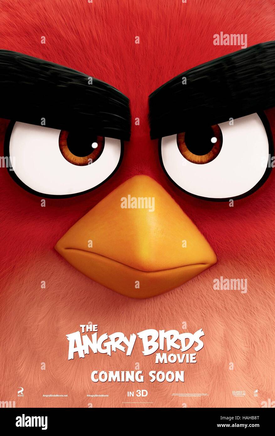 Angry Birds Film Jahr: 2016 USA Regie: Clay Kaytis, Fergal Reilly Animationsfilm-Poster (USA) Stockfoto