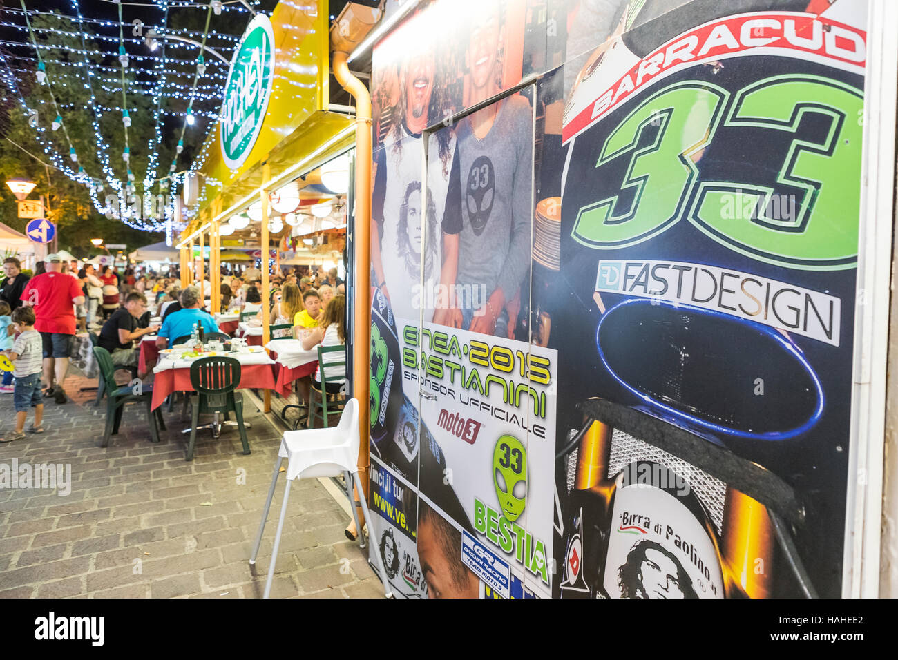 Misano Adriatico Ristorante La Birra Di Paolino The Motorcycle Of Marco Simoncelli Youtube