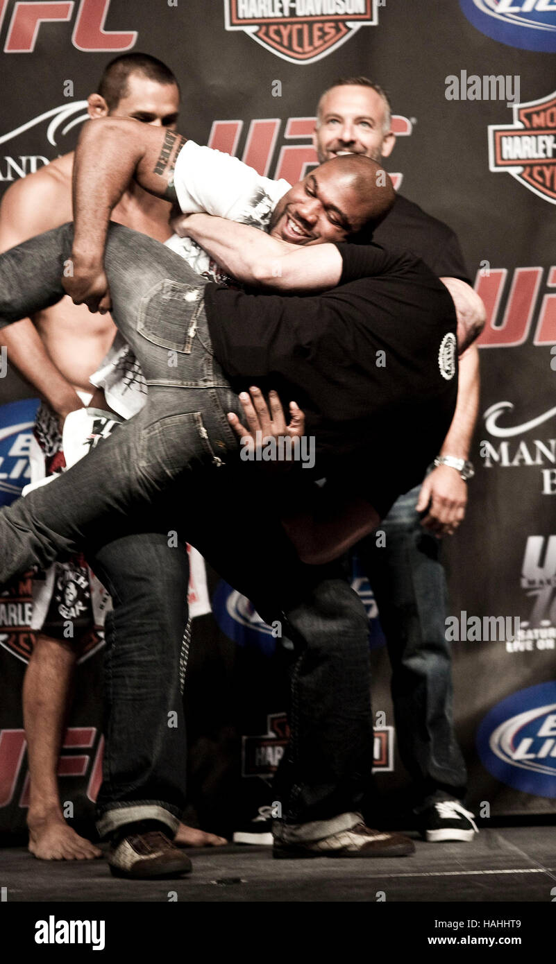 UFCPräsident Dana White ist von UFCKämpfer Quinton Rampage Jackson