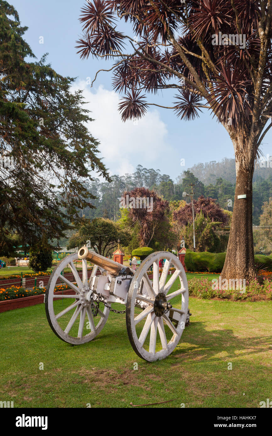 Regierung botanischen Gärten, Ooty, in Udhagamandalam, in der Nähe von Coimbatore(Ooty), Tamil Nadu state, Indien im Jahre 1848 angelegt. Stockfoto