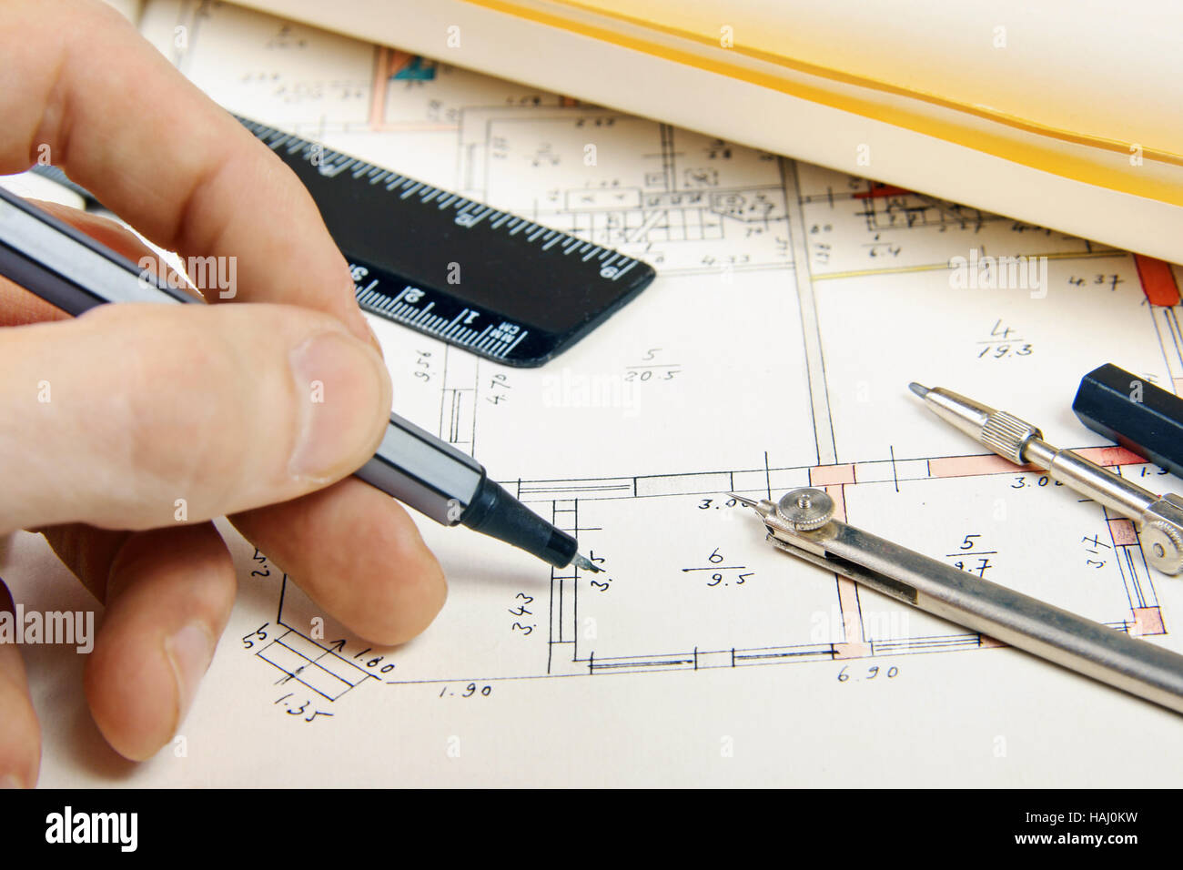 Ausarbeitung Stockfoto