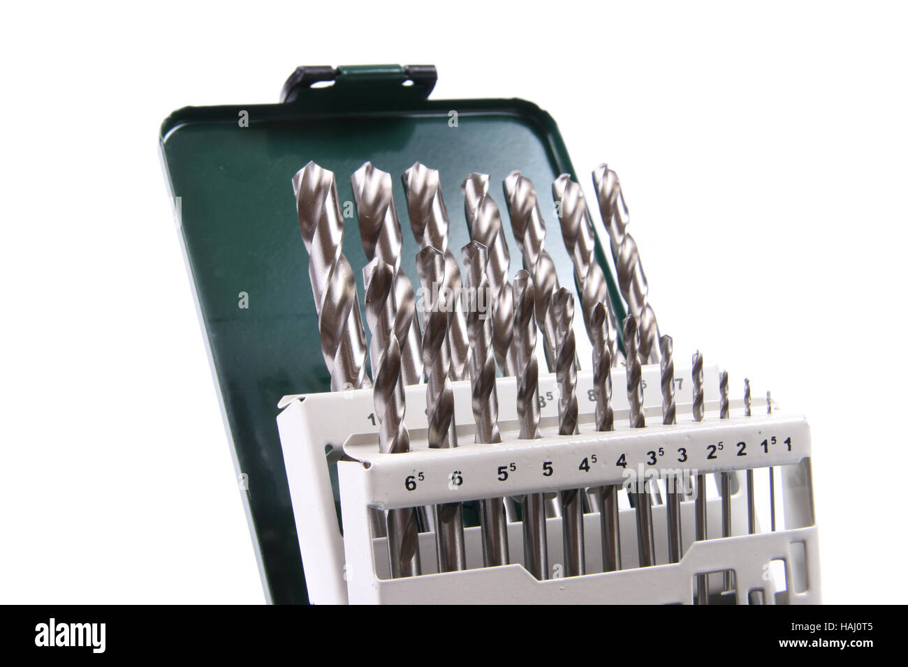 Bohrer-Set Stockfoto