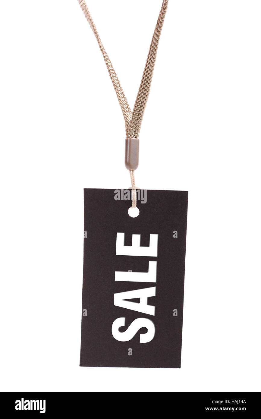 Verkauf-label Stockfoto