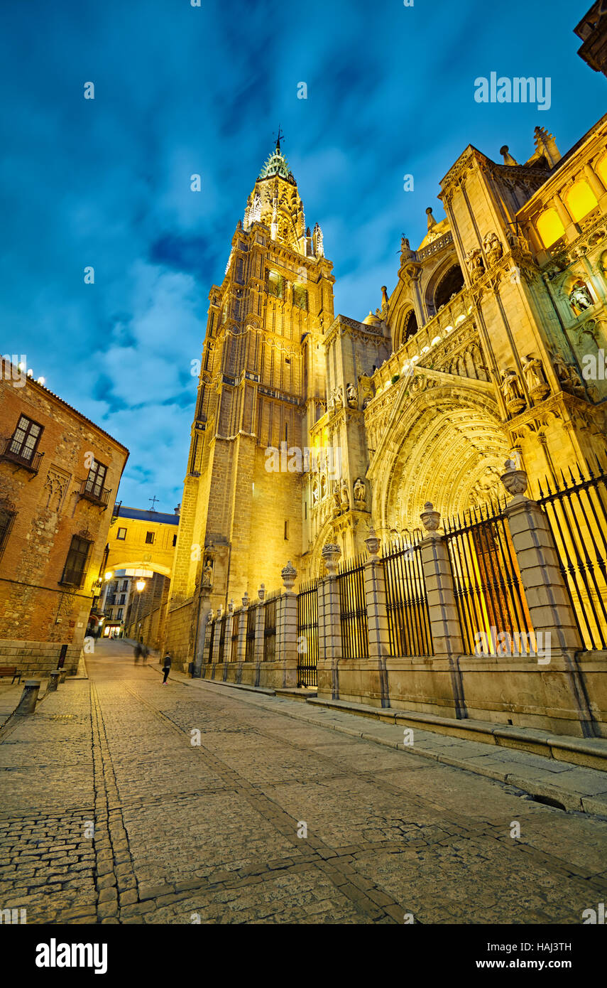 Der Primas-Kathedrale der Heiligen Maria von Toledo. Toledo. Spanien. Stockfoto