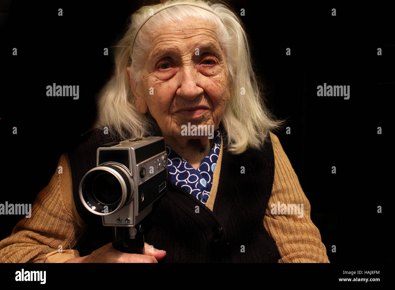 Großmutter-Kamera Stockfoto