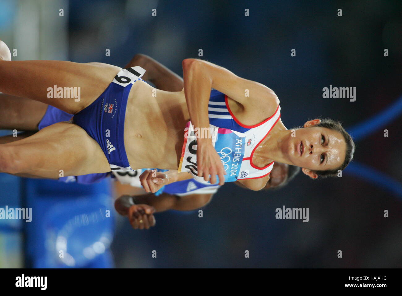 JOANNE PAVEY Großbritannien Athen Griechenland 20. August 2004 Stockfoto